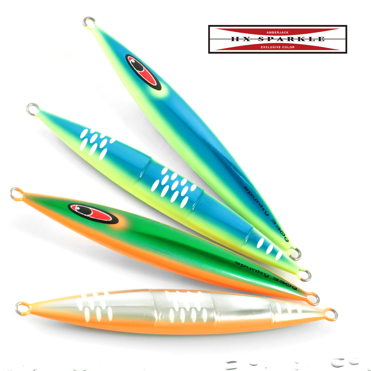 スパンキー HX アルミエッジチャート裏ゼブラオーバル シーフロア