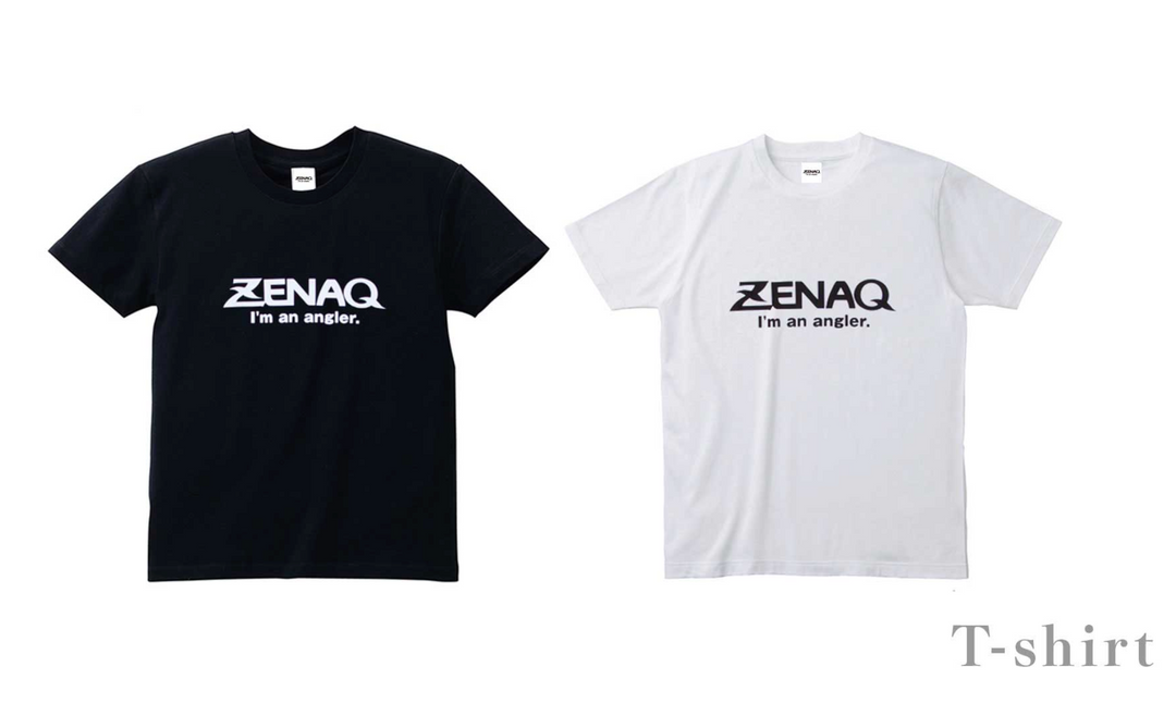 ゼナック メッシュ速乾ドライ Tシャツ ホワイト＆ブラック