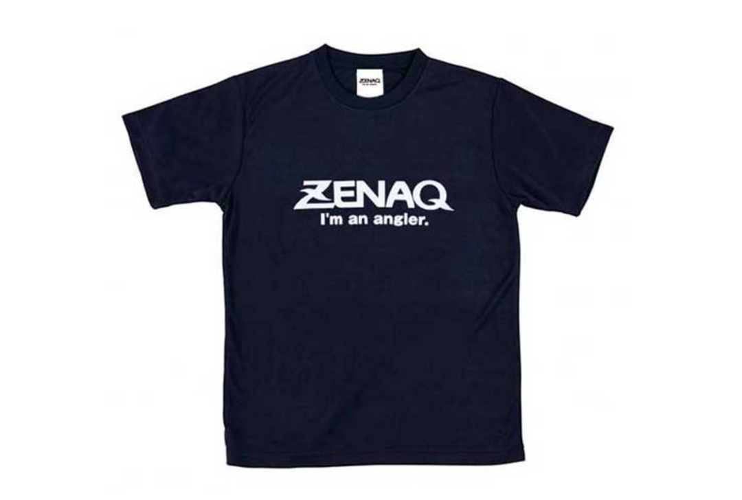ゼナック メッシュ速乾ドライ Tシャツ ホワイト＆ブラック