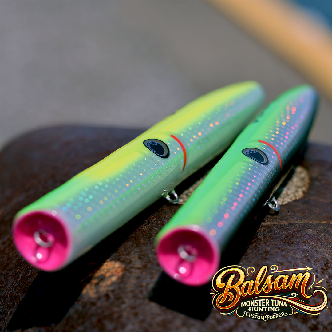 AJ別注バルサム225 &amp; 245 &amp; 265 バルサウッド製スリムポッパーアーマーコート版イゾラブルー BALSAM 265 WOOD POPPER