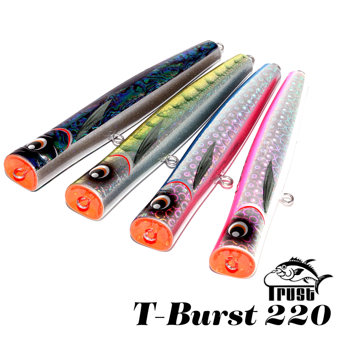 Tバーストポッパー 遊漁船TRUST岡田船長 T-BURST 220mm POPPER LIMITED EDITION