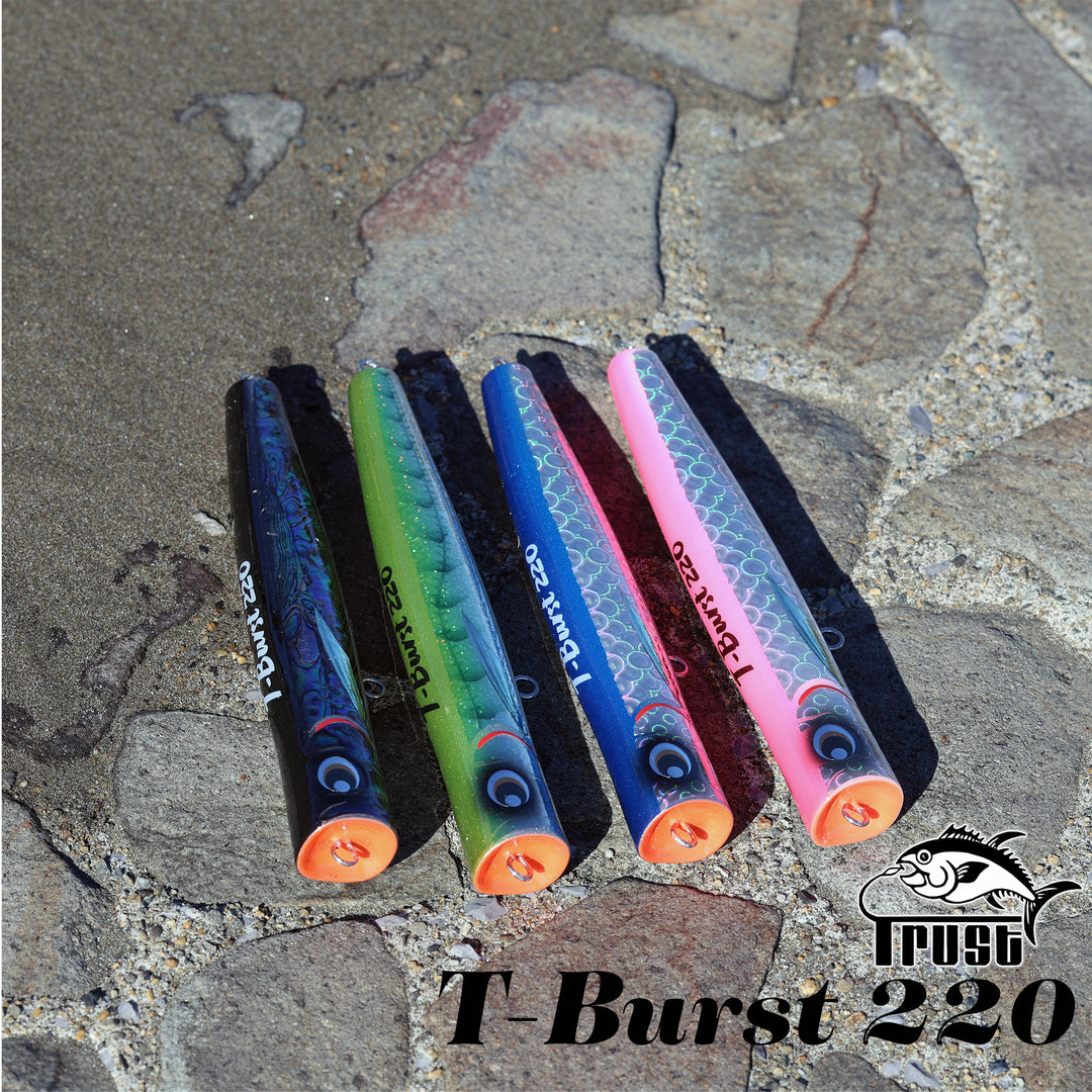 Tバーストポッパー 遊漁船TRUST岡田船長 T-BURST 220mm POPPER LIMITED EDITION