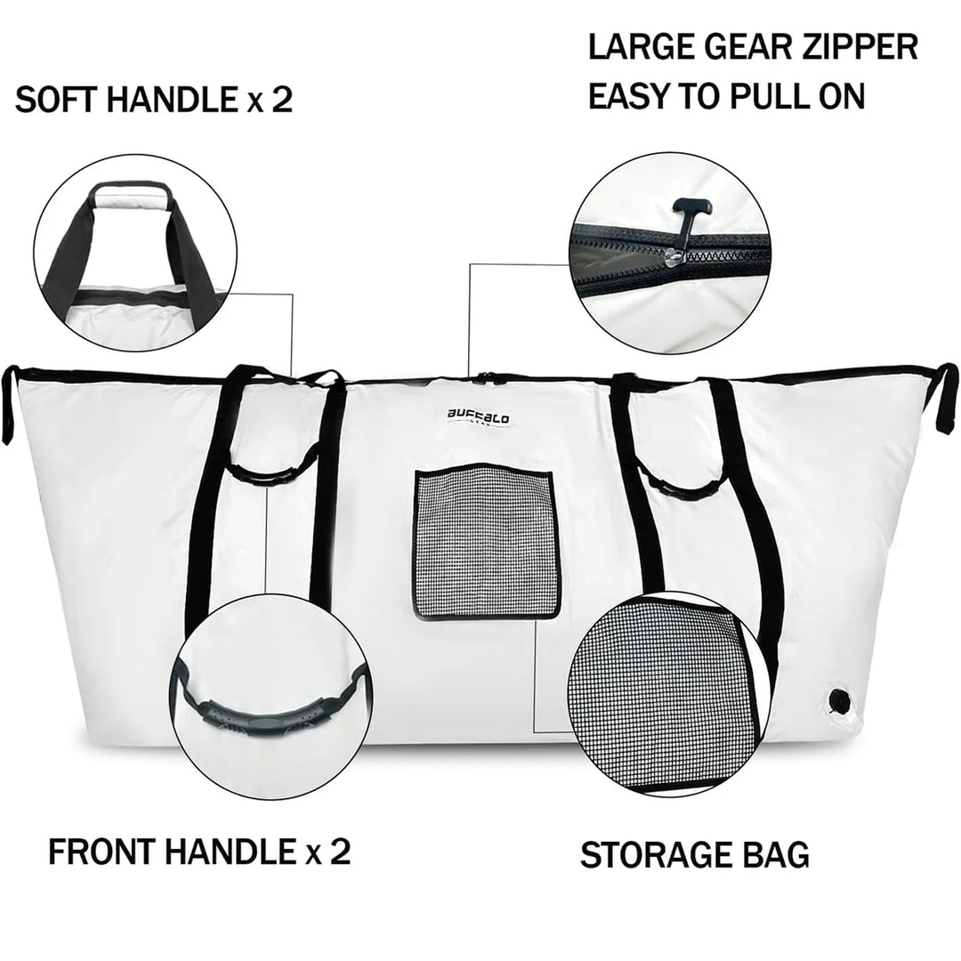 【即納・送料無料】Buffalo Gear 229cm Maximum Fish Cooler Bag