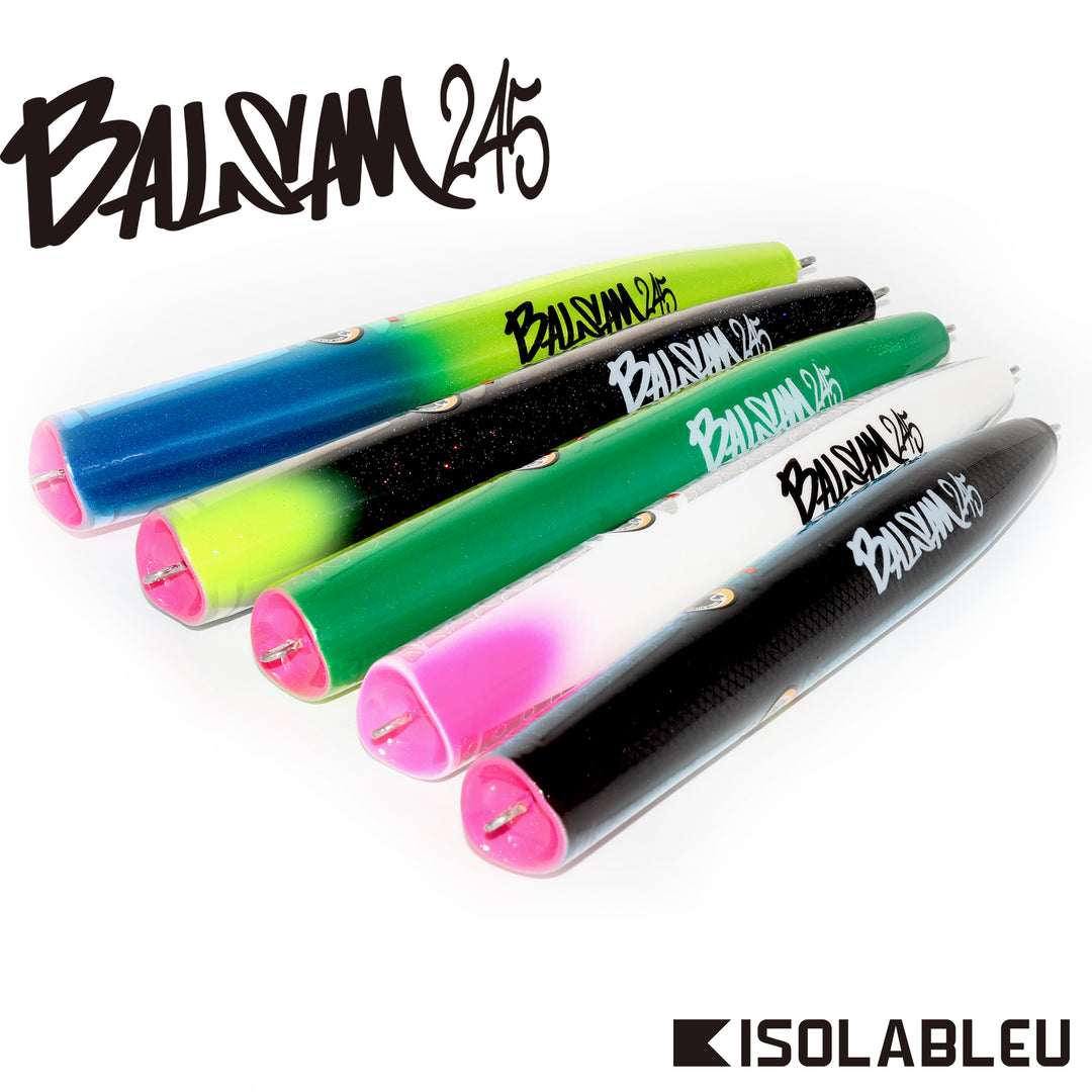 【245のみ割当分予約販売中】バルサム245 / 225 ハイブリットバルサ スリムポッパー イゾラブルー BALSAM 245mm / 225mm WOOD POPPER