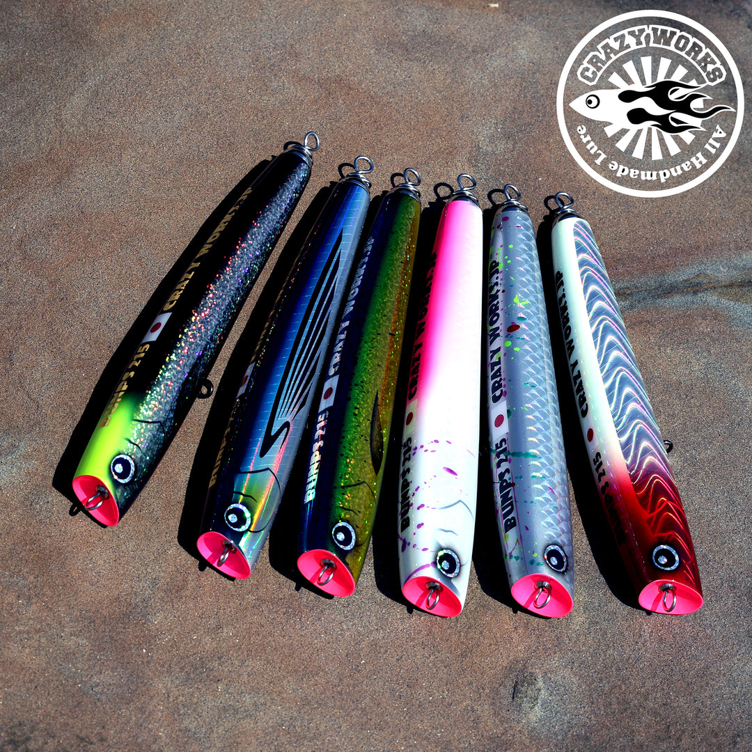 CRAZY WORKS BUNPS 215 WOOD PENCIL PLAG