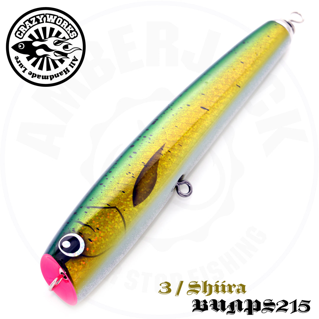 CRAZY WORKS BUNPS 215 WOOD PENCIL PLAG