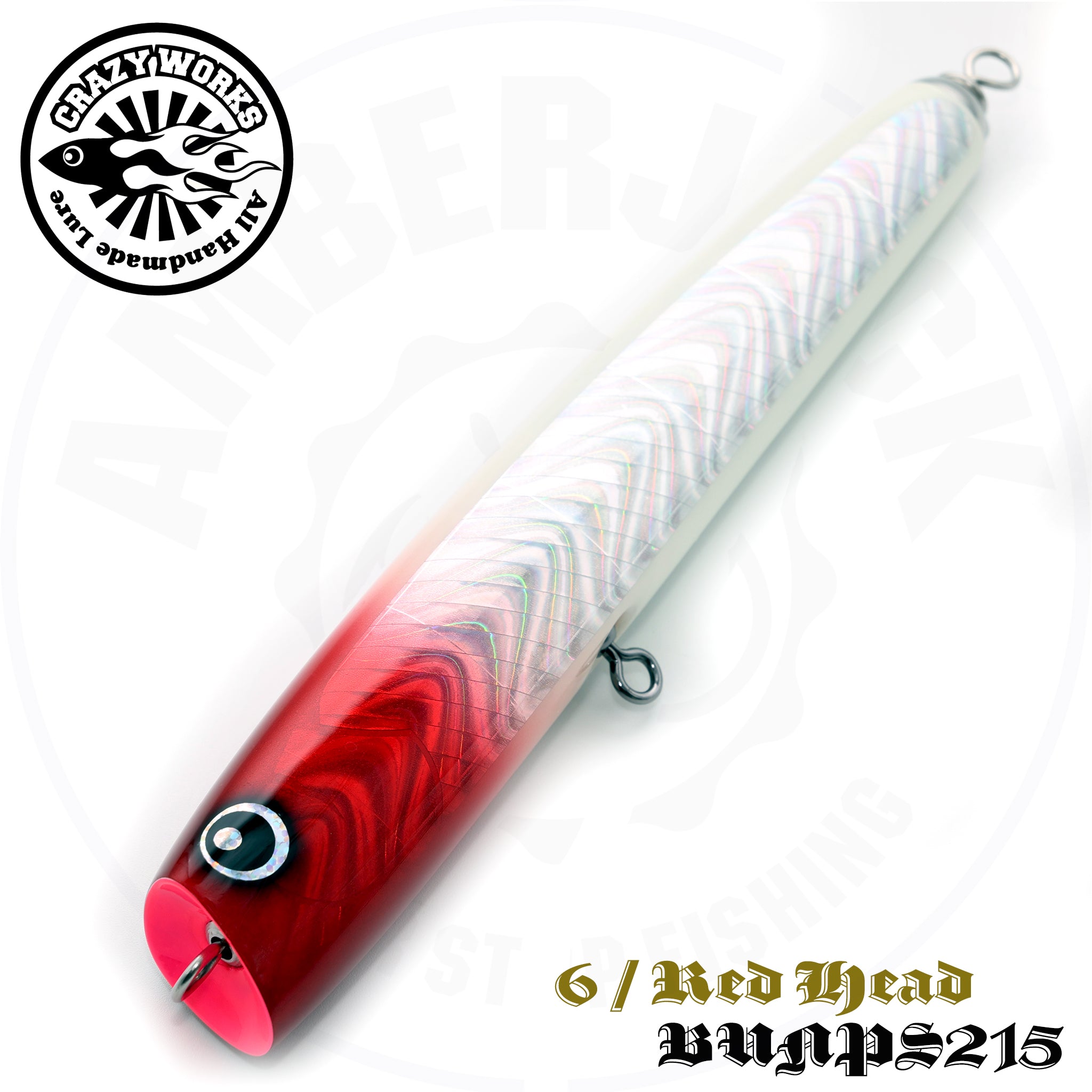 クレイジーワークス　BUNPS215　バンプス215 バンプス 215 ウッドダイビングペンシル プラグ クレージー