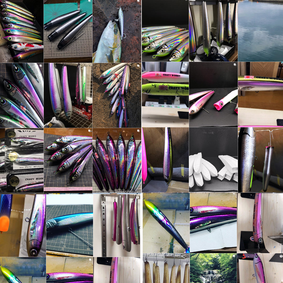 バベル 240 ウッドペンシル プラグ クレージーワークス CRAZY WORKS BABEL 240