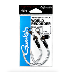 プラッギングシングルワールドレコーダー シングルアシスト がまかつ GAMAKATSU PLUGGIN' SINGLE WORLD RECORDER SINGLE ASSIST