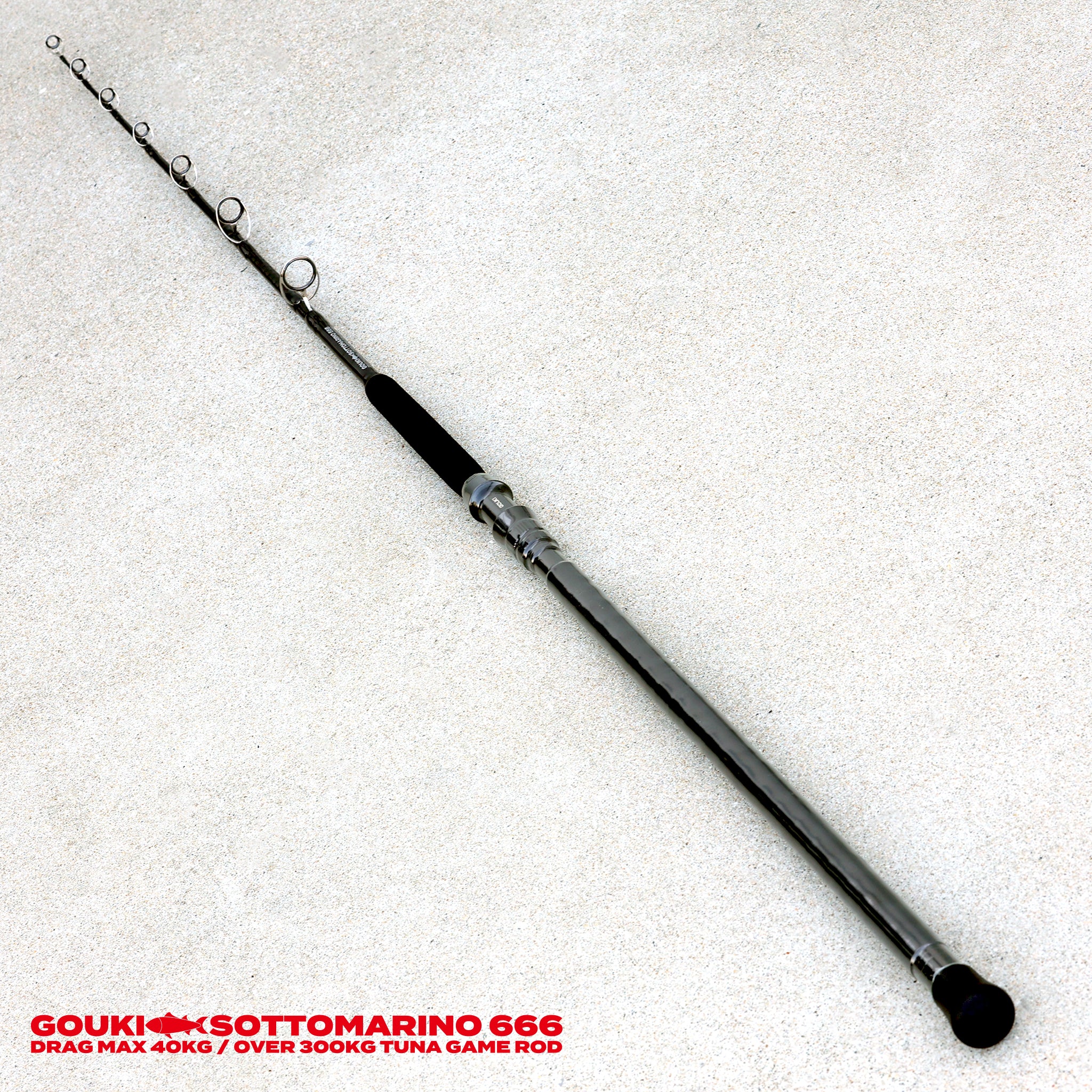 剛樹TGF BIack I マグロジギング 5.8Hヘビーモデル　圭介石川 GOUKI MONSTER TUNA ROD – AMBERJACK : Offshore Fishing Select Shop