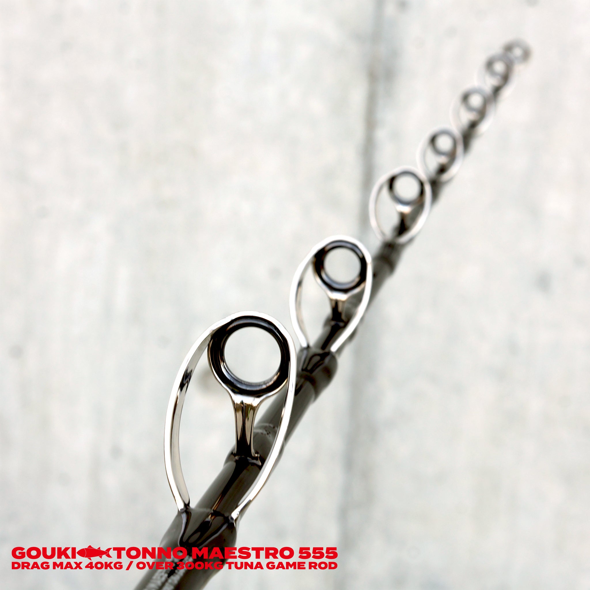 予約受付中】GOUKI TONNO MAESTRO 555 HI-POWER MONSTER TUNA ROD 剛樹