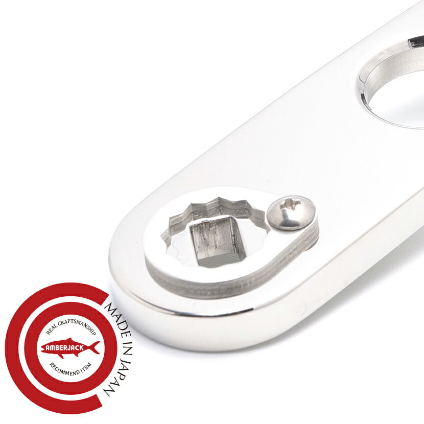 アンバージャック別注　アキュレート120mmハンドルアーム FOR ACCURATE HANDLE ARM TITANIUM SHIMADA KOBO – AMBERJACK