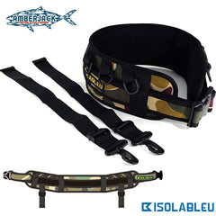 ギンバルファイティングベルト コーデュラ迷彩イゾラブルー ISOLABLEU GINBAL AND LIFE JACKET FIGHTING BELT CORDURA CAMOFLAGE