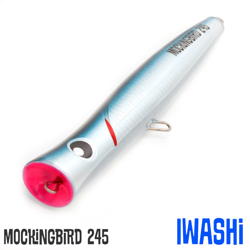 MOCKINGBIRD 245 カラーVER. 垂直浮姿勢のクロマグロ用ポッパー