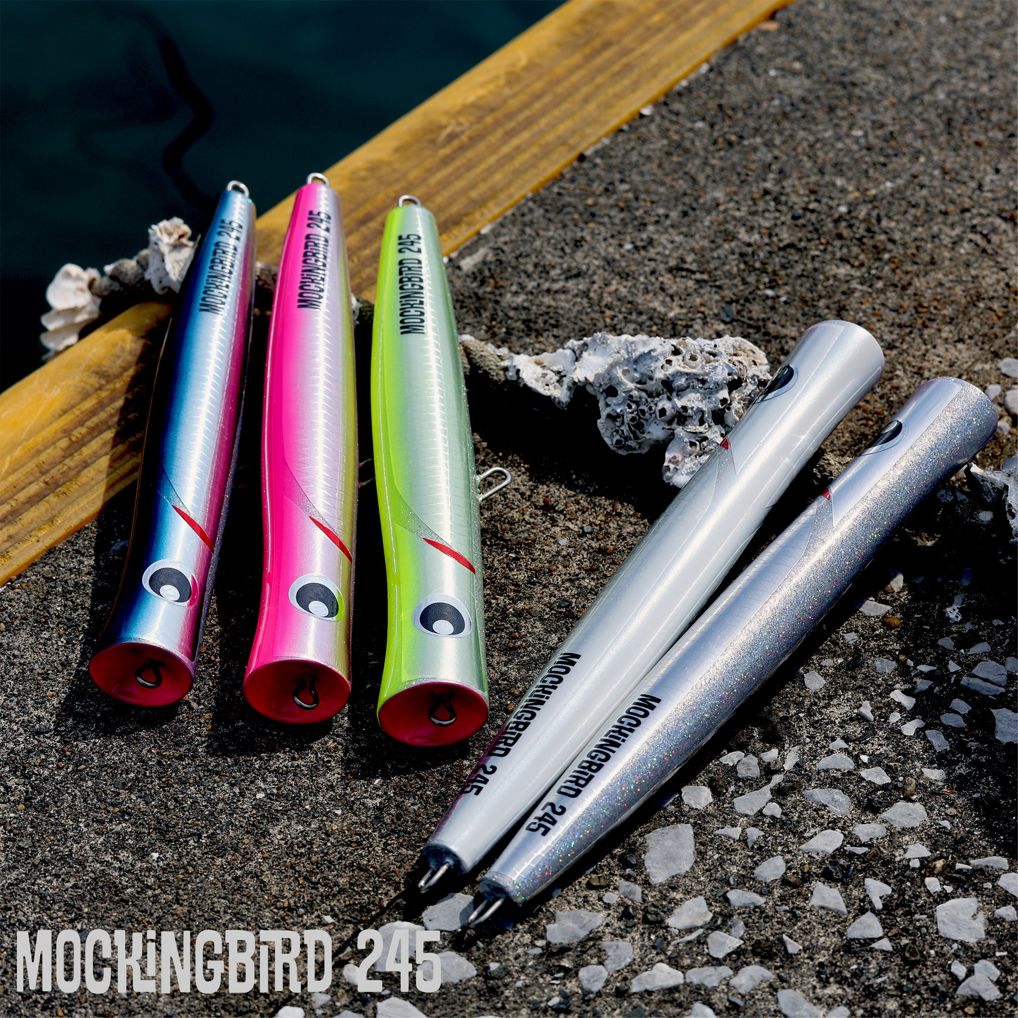 一般発売開始】モッキンバードカラーVER.スリムポッパー245mm / 110g