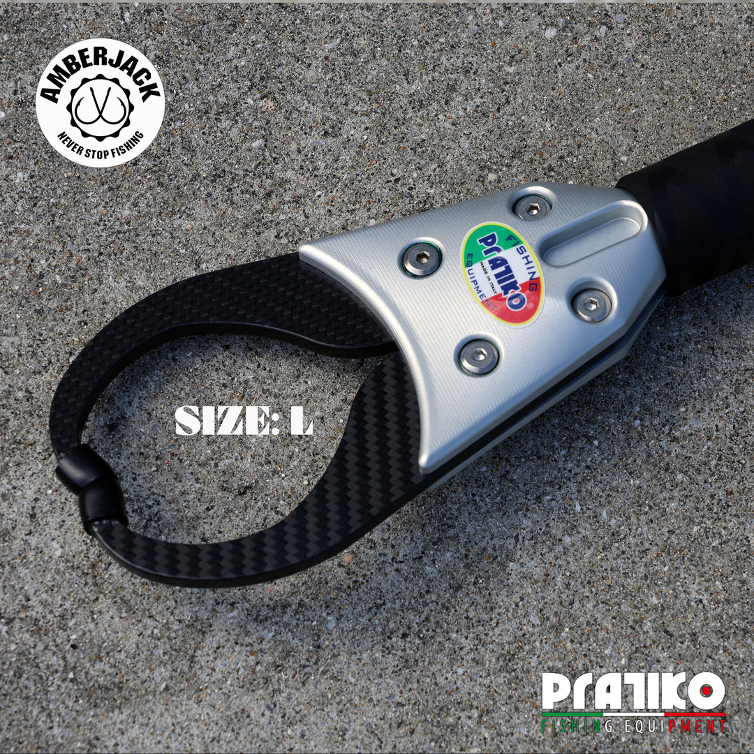 【予約販売】プラティコ カーボン マグロリリーサー フィッシュグリップ イタリア製  PRATIKO FISHING EQUIPMENT CARBON TUNA RELEASER BOGA  ISOLABLEU