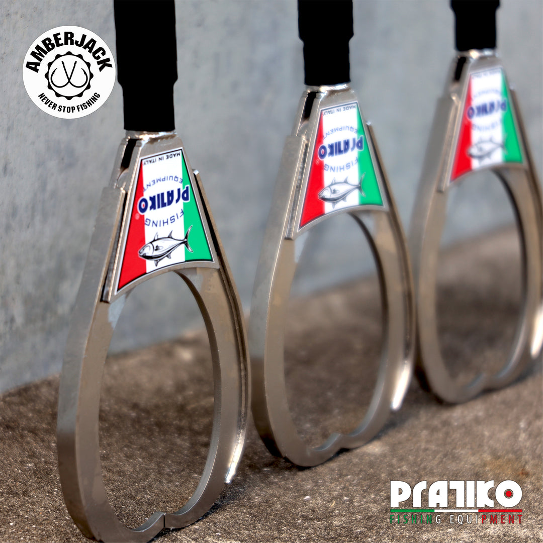 【予約販売】プラティコ SUSマグロリリーサー別注カラーフィッシュグリップ イタリア製 PRATIKO FISHING EQUIPMENT SUS TUNA RELEASER BOGA  ISOLABLEU