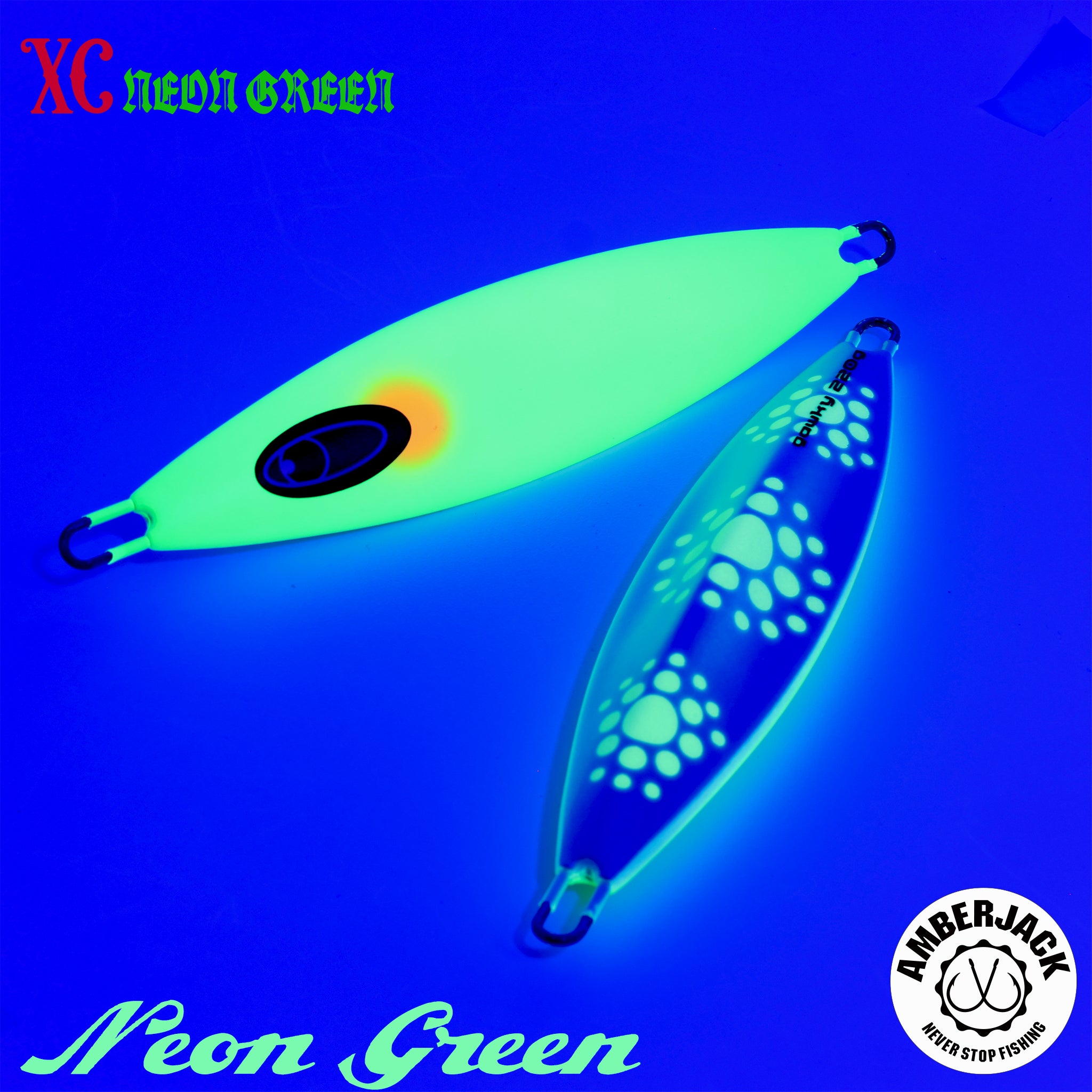 GAWKY XC Matte Neon Green / Pearl Back Noctiluca Glow SEAFLOOR