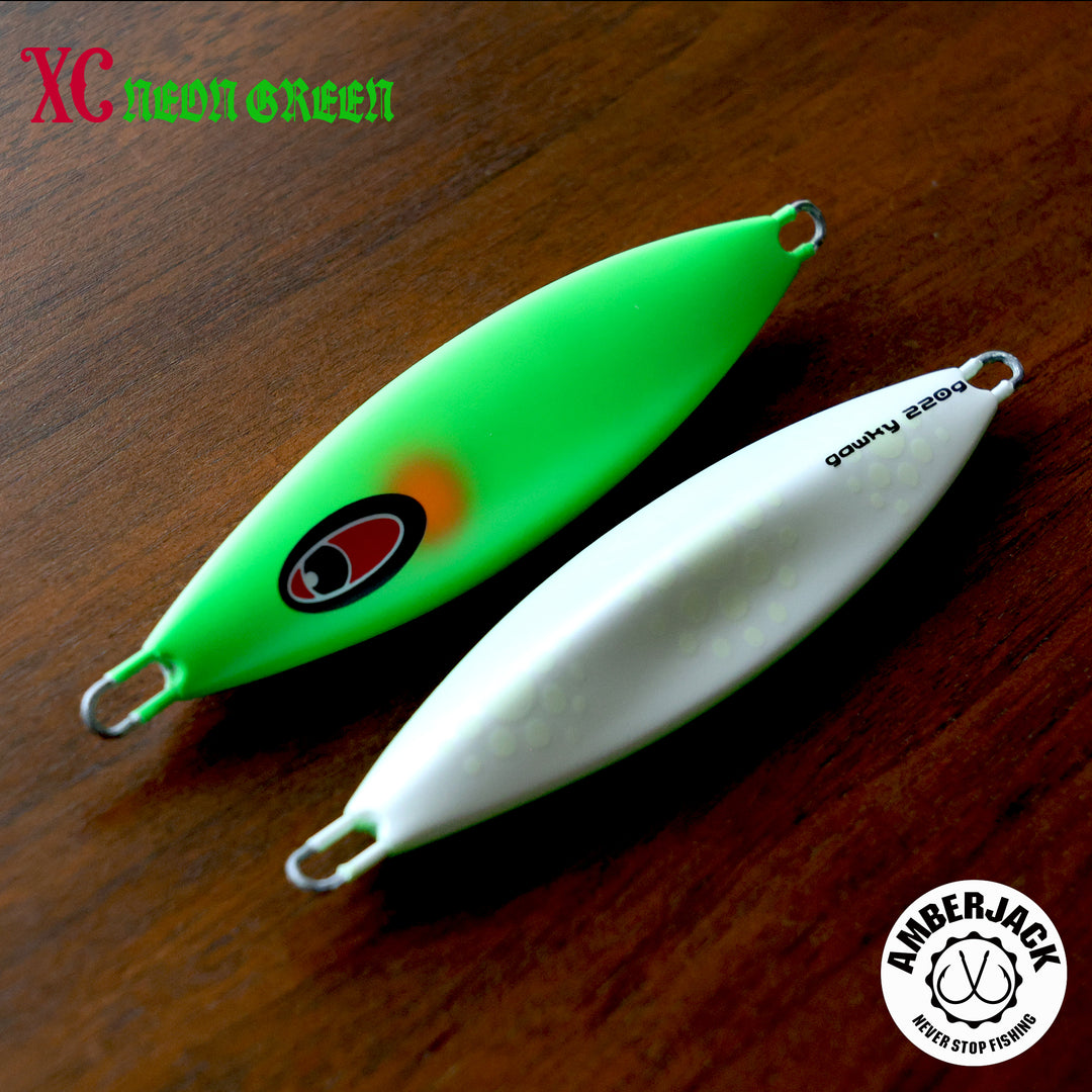 ガーキー XCマットネオングリーン / 裏パールノクチルカグロー シーフロアコントロール SEAFLOOR CONTROL GAWKY