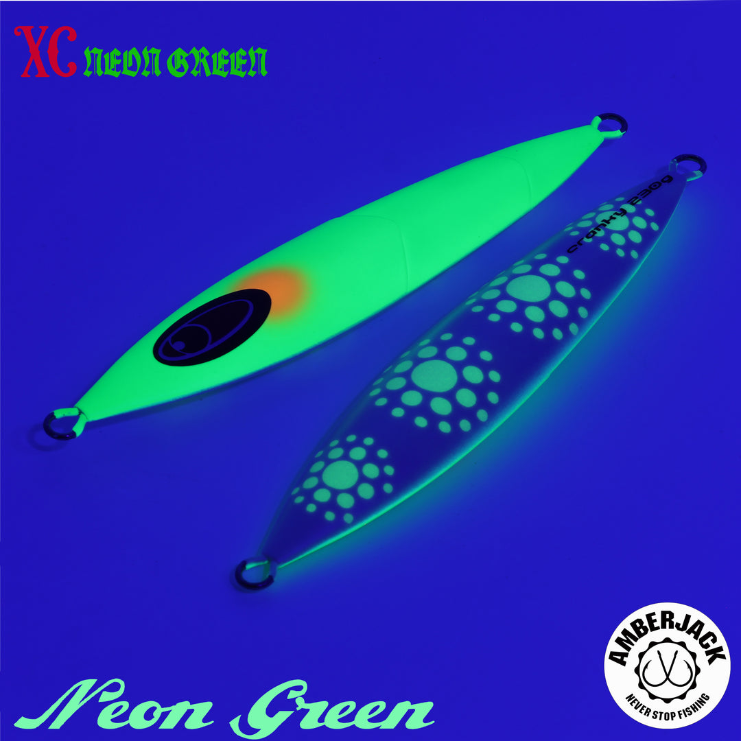 クランキー XCマットネオングリーン / 裏パールノクチルカグロー シーフロアコントロール SEAFLOOR CONTROL CRANKY