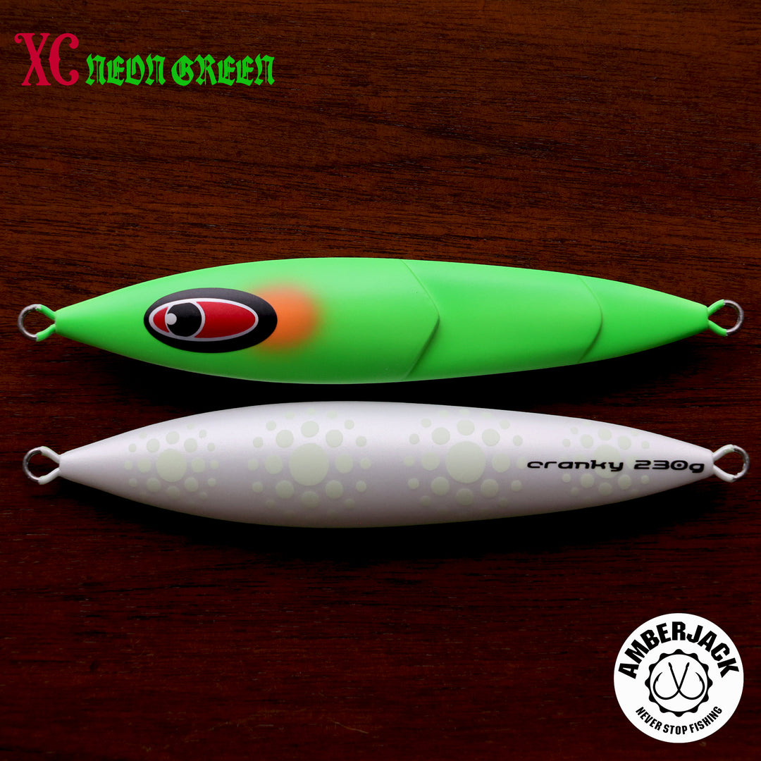 クランキー XCマットネオングリーン / 裏パールノクチルカグロー シーフロアコントロール SEAFLOOR CONTROL CRANKY