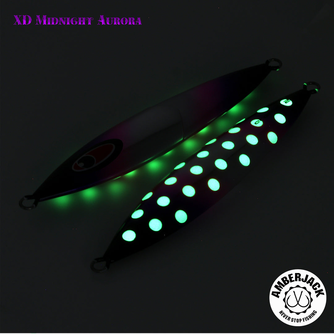 クランキー XDミッドナイトオーロラ / 裏ドットグロー シーフロアコントロール SEAFLOOR CONTROL CRANKY