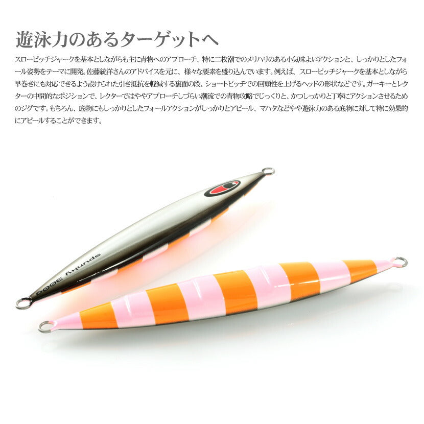 スパンキーAJ別注カラーアルミエッジブラック裏チャートオレンジゼブラピンクグローSEAFLOORCONTROLシーフロアコントロールspunkyジギングメタルジグ360g390g420g450g500g600g700g800g900g1100g1300g