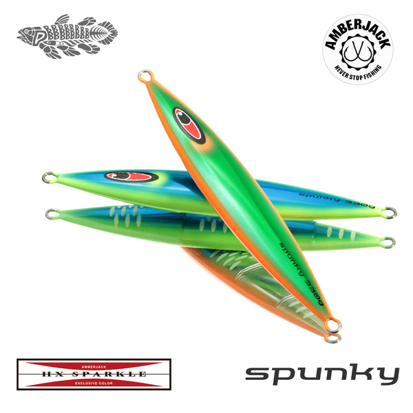 スパンキー HX アルミエッジチャート裏ゼブラオーバル シーフロアコントロール SEAFLOOR CONTROL SPUNKY