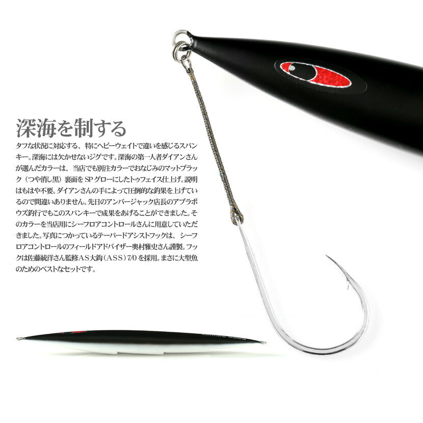 スパンキー LSG ダイアンマットブラック シーフロアコントロール