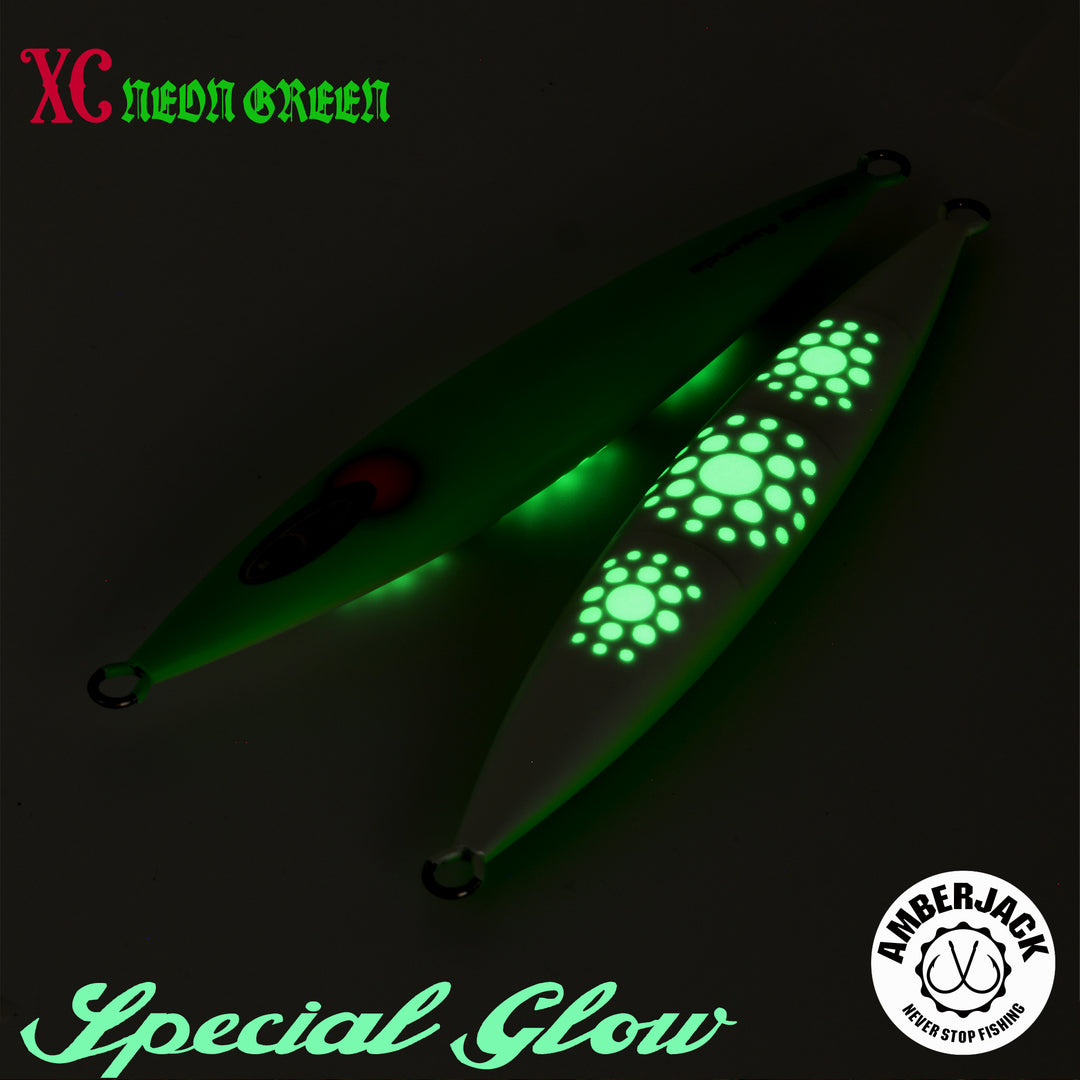 スパンキー XCマットネオングリーン / 裏パールノクチルカグロー シーフロアコントロール SEAFLOOR CONTROL SPUNKY