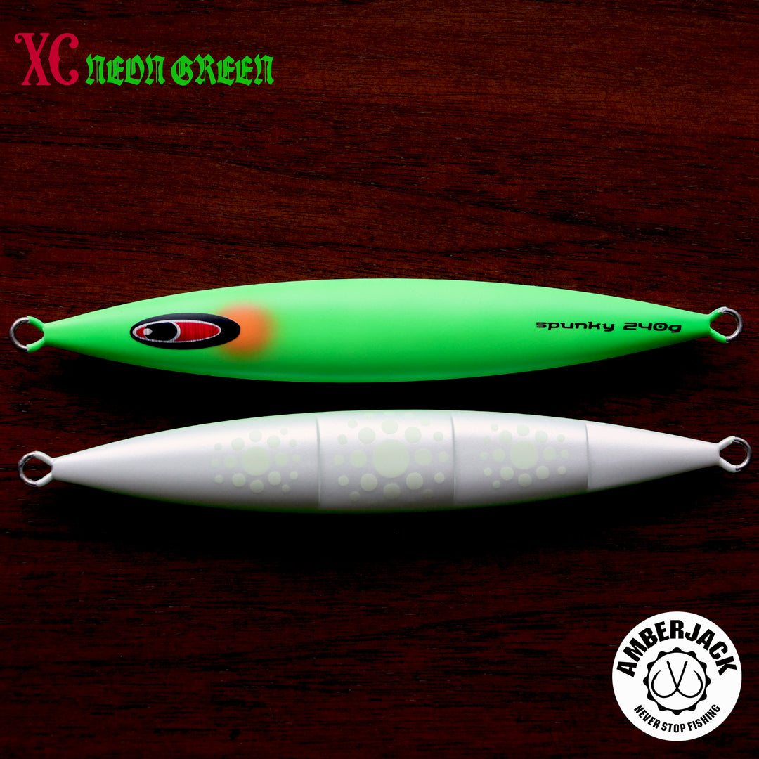 スパンキー XCマットネオングリーン / 裏パールノクチルカグロー シーフロアコントロール SEAFLOOR CONTROL SPUNKY