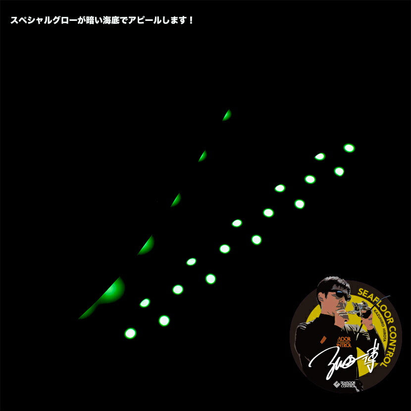 アークAJ別注SPグロー弘田氏考案チャートリュースイエローSEAFLOORCONTROLシーフロアコントロールarcジギングメタルジグ170g200g230g260g290g320g350g400g450g500g700g