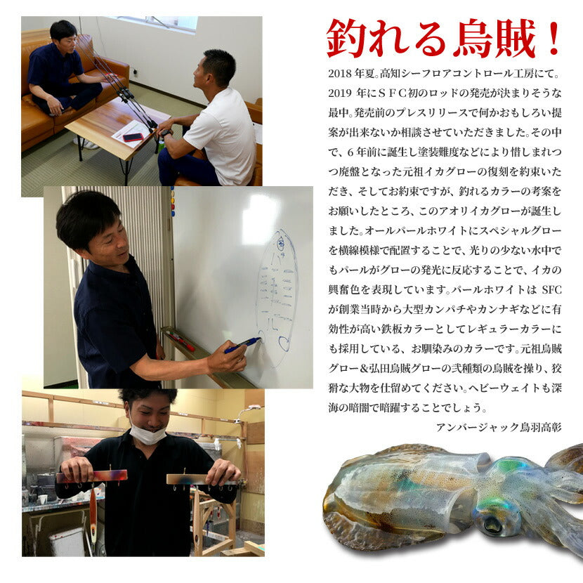 アークAJ別注カラーSFC弘田氏考案イカSPグローSEAFLOORCONTROLシーフロアコントロールarcジギングメタルジグ90g120g140g170g200g230g260g290g320g350g400g450g500g600g700g800g900g1100g1300g1500g