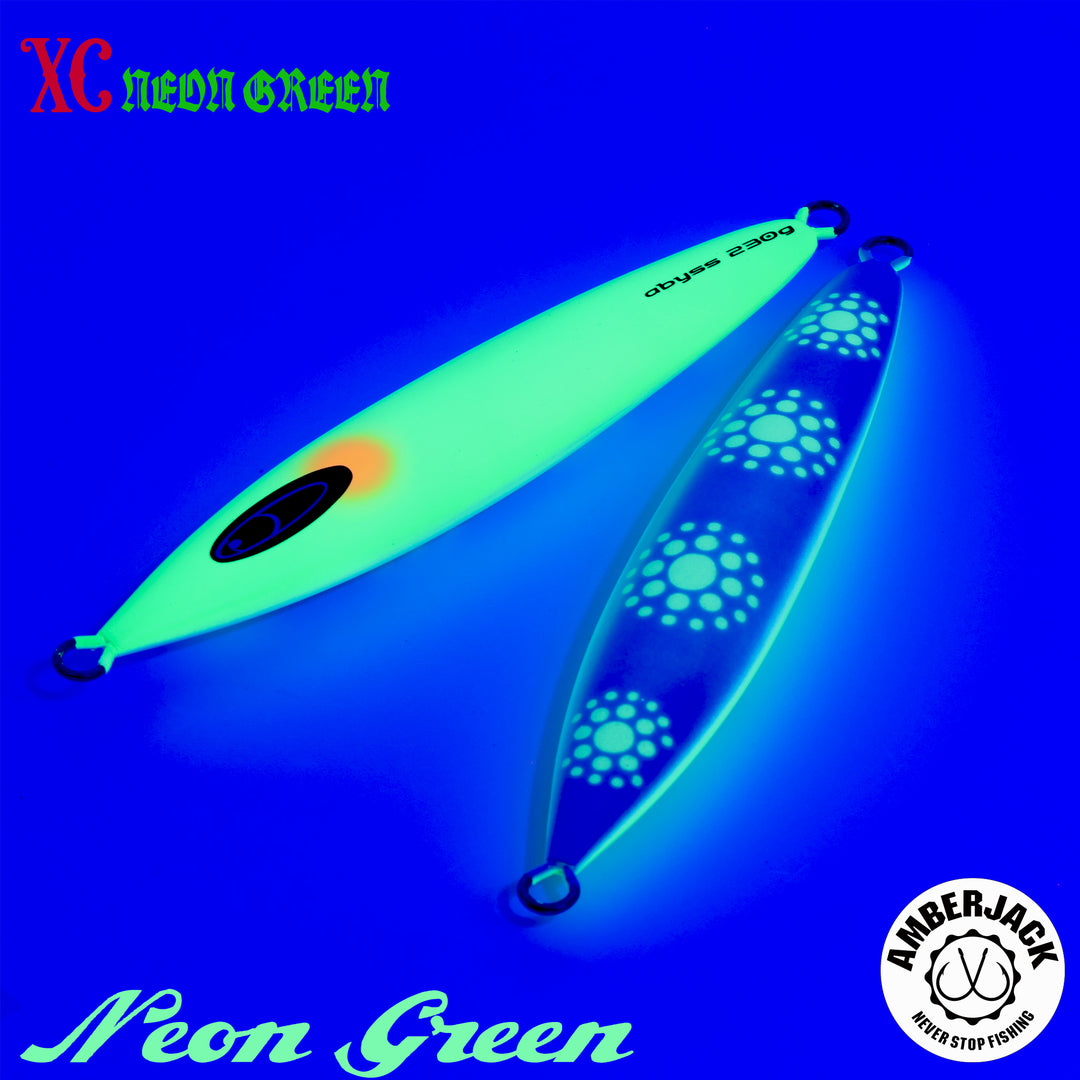 アビス XCマットネオングリーン / 裏パールノクチルカグロー シーフロアコントロール SEAFLOOR CONTROL ABYSS