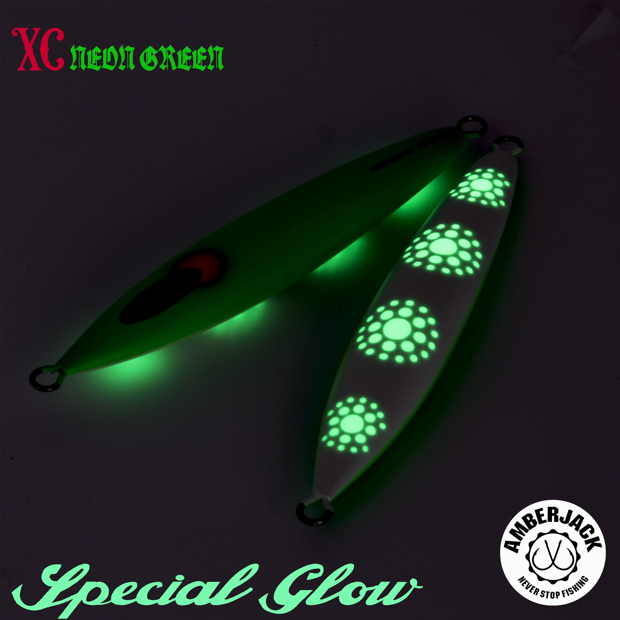 アビス XCマットネオングリーン / 裏パールノクチルカグロー シー