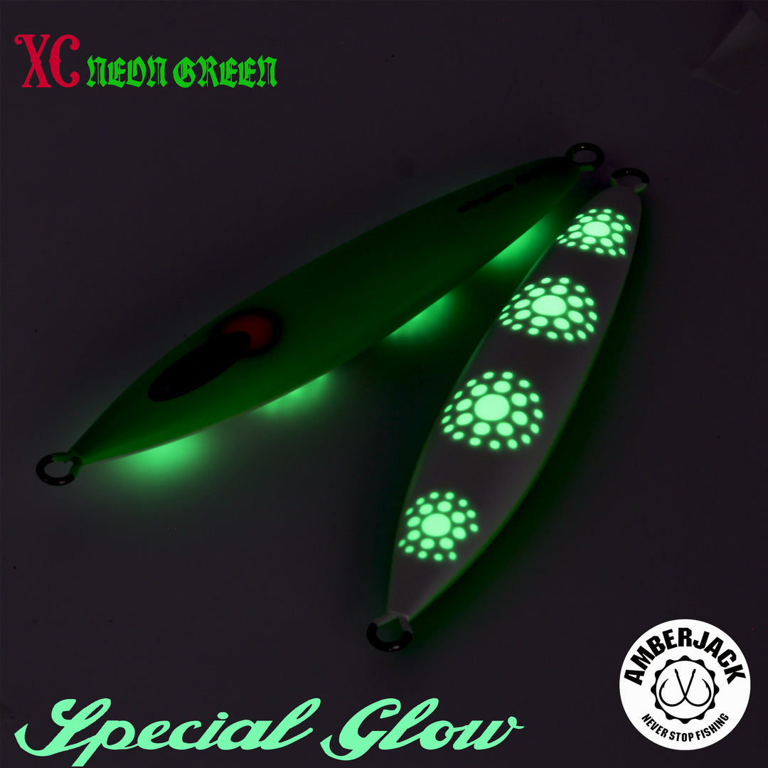 アビス XCマットネオングリーン / 裏パールノクチルカグロー シーフロアコントロール SEAFLOOR CONTROL ABYSS