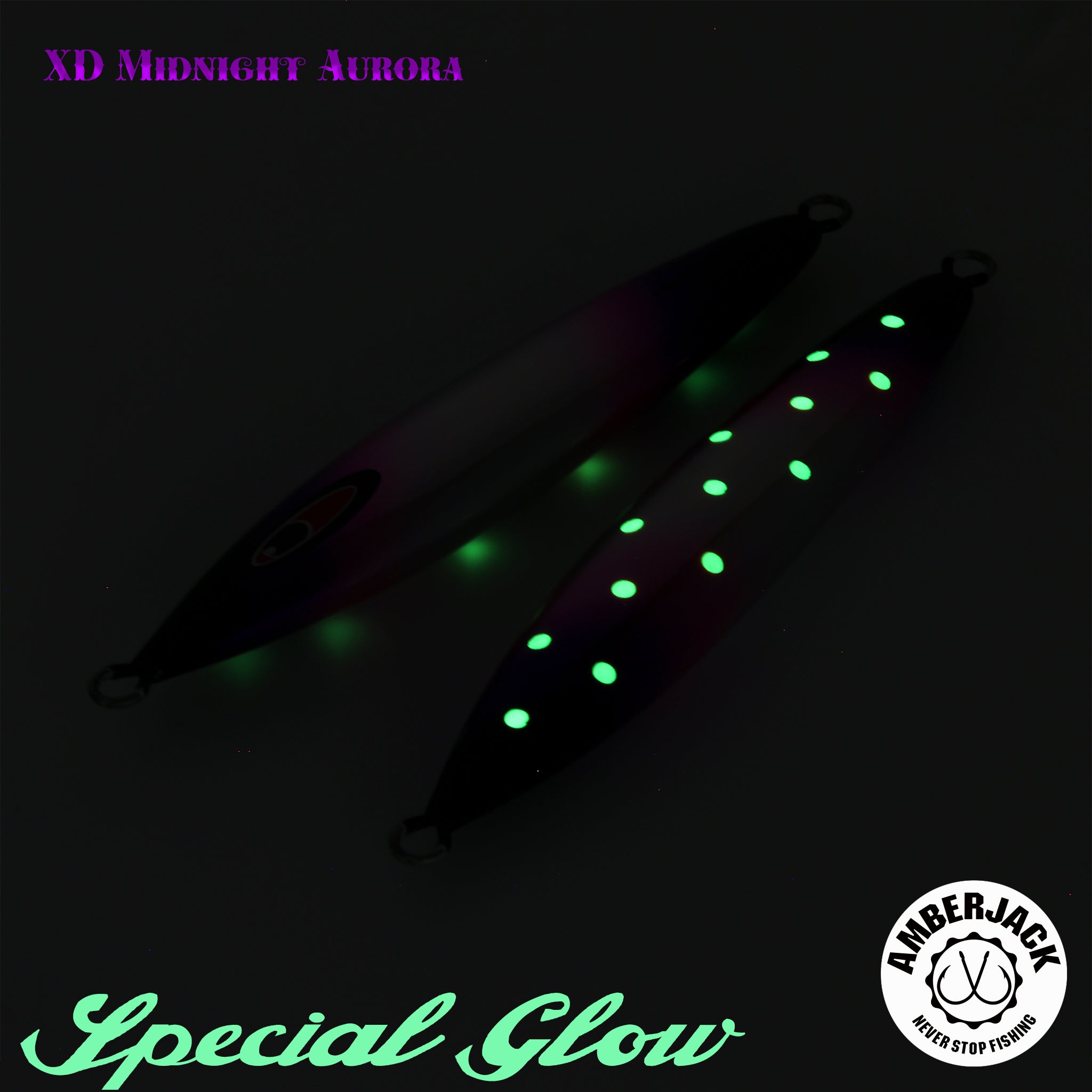 アビス XDミッドナイトオーロラ / 裏ドットグロー シーフロア
