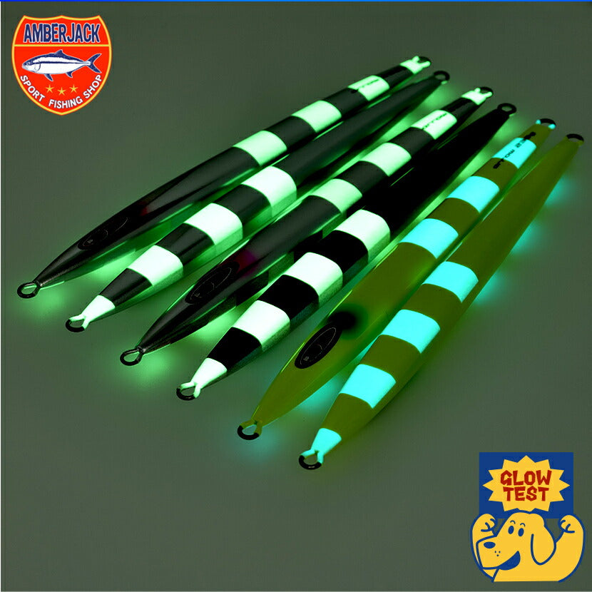 アローAJ別注ハーフゼブラSP/カラーグローRZHALFZEBRASERIESSEAFLOORCONTROLシーフロアコントロールarrowジギングメタルジグ200g230g260g290g320g350g400g