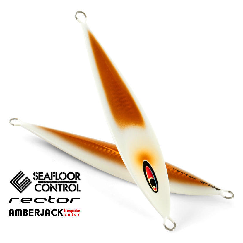 レクターAJ別注カラー復刻元祖イカSPグローSEAFLOORCONTROLシーフロアコントロールrectorジギングメタルジグ100g130g150g180g210g240g270g300g