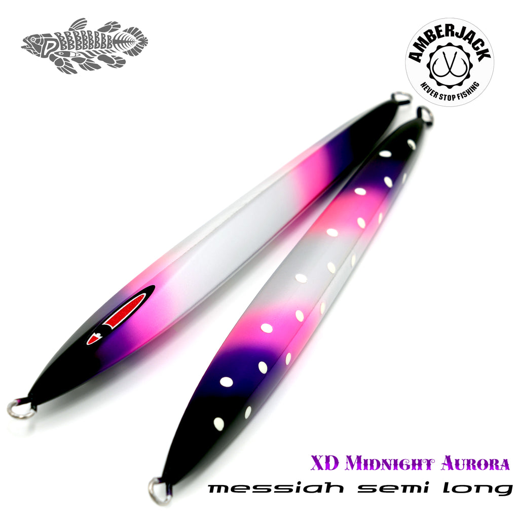 メサイアセミロング4本セット メサイアセミロング XDミッドナイトオーロラ / 裏ドットグロー シー