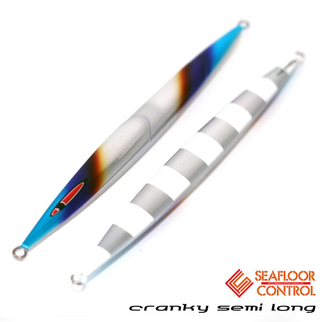 クランキー セミロング チタンゼブラ チタンレッドパールグロー シーフロアコントロール SEAFLOOR CONTROL CRANKY SEMI-LONG