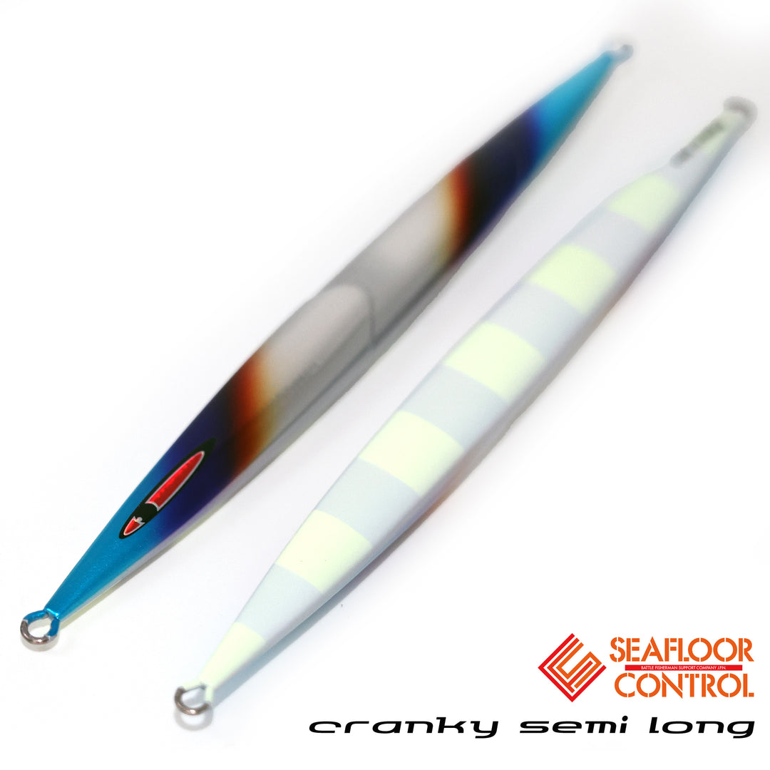 クランキー セミロング チタンゼブラ チタンレッドパールグロー シーフロアコントロール SEAFLOOR CONTROL CRANKY SEMI-LONG