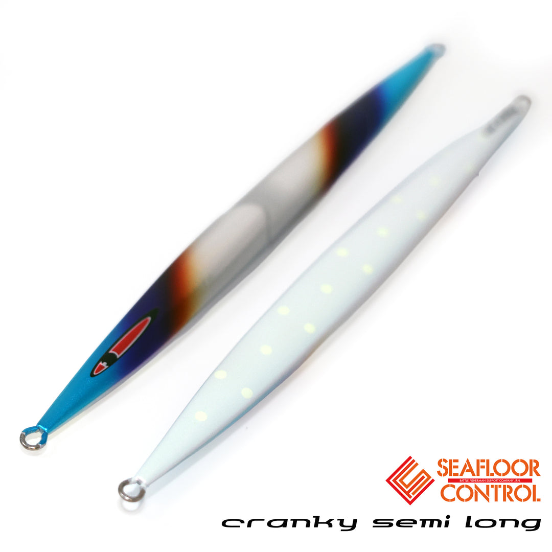 クランキー セミロング チタンゼブラ チタンレッドパールグロー シーフロアコントロール SEAFLOOR CONTROL CRANKY SEMI-LONG