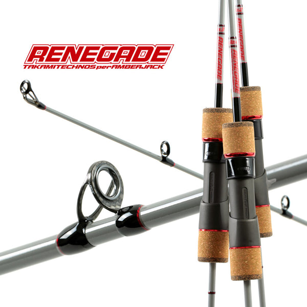 Takamitechnos《タカミテクノス》RENEGADEレネゲイドアンバージャック別注フルカーボンソリッドブランクジギングロッド【同梱不可】【さお】