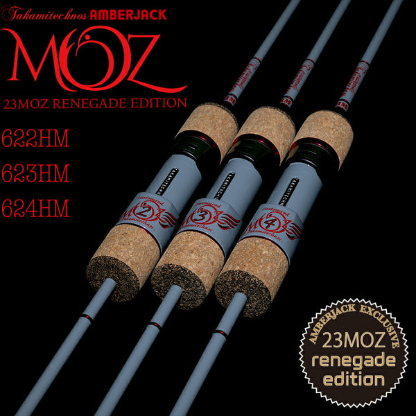 【23MOZ620HMRENEGADEEDITION受注会】【6月中旬デリバリー】同時購入不可コンバットグレイTAKAMITECNOS23MOZ620SERIESFORAMBERJACKタカミテクノス×アンバージャックMOZ622HM/MOZ623HM/MOZ624HM622hm623hm624hmジギングロッドさお