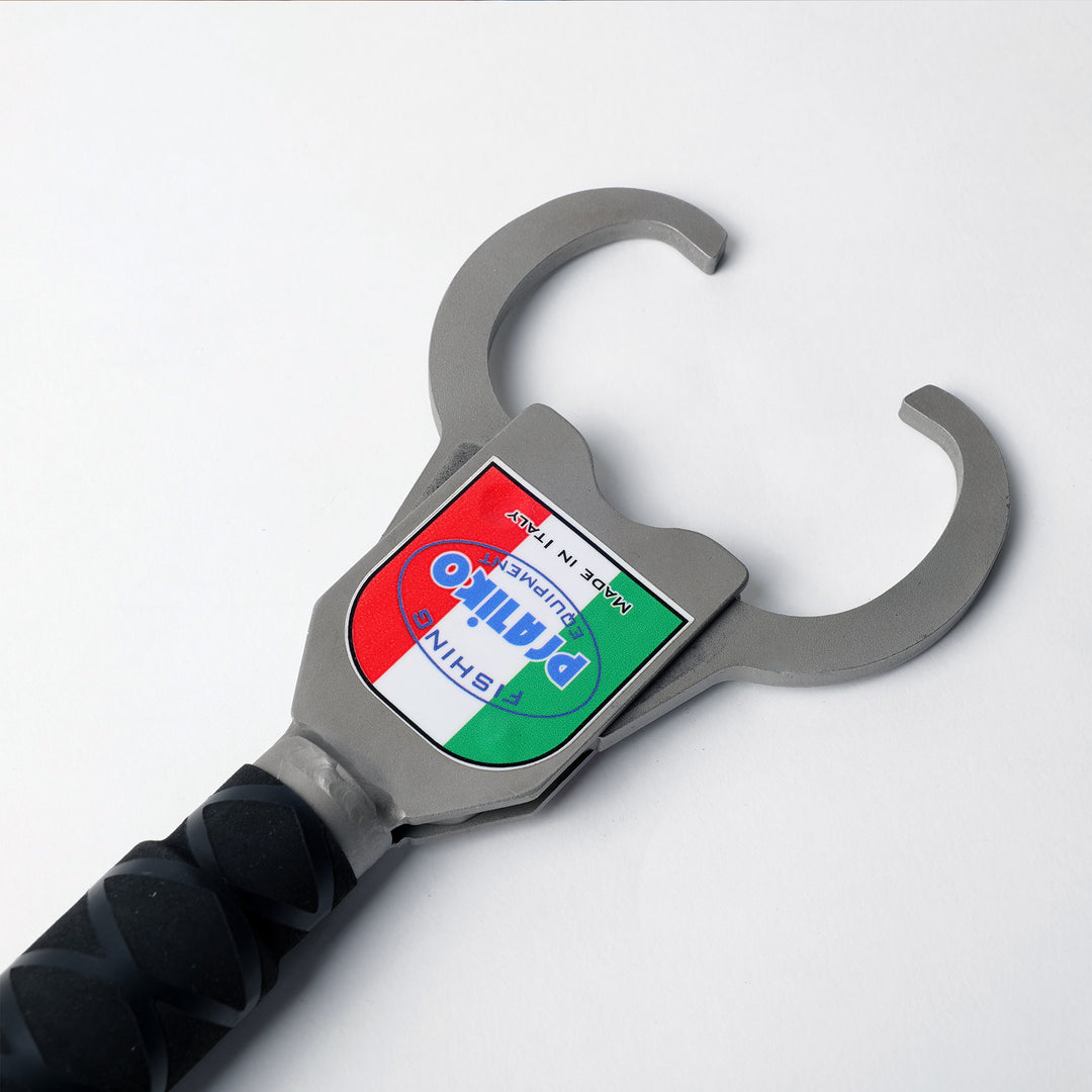 [In Stock] Pratiko Bluefin Tuna Releaser Fish Gripper Made in Italy PRATIKO FISHING EQUIPMENT SUS TUNA RELEASER BOGA ISOLABLEU