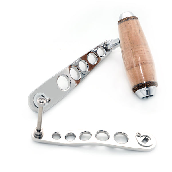 【30%OFF SALE】嶋田工房＋SOM AE100 CORK オシアジガー用ステンレス製アーム  SHIMADA KOBO OCEA JIGGER HANDLE ARM POLISHED STAINLESS